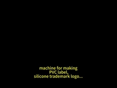 Automatic Liquid PVC Rubber Patch Dripping Machine