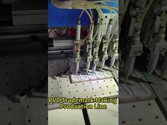 2D 3D Soft PVC Trademark Making Production Line