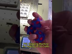 2D 3D Anahtarlıklar El Sanatları Süsleri Yapmak için Silikon Dağıtım Makinesi PVC Damlama Makinesi
