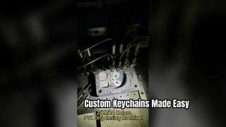 Silicone Phone Case Dispensing Machine PVC Keychains Making Machine