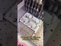 Automatic Silicone Dripping Machine for PVC Keychains Patches Trademarks
