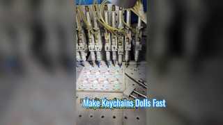 Silicone Keychain Dripping Machine PVC Dolls Dispensing Machine