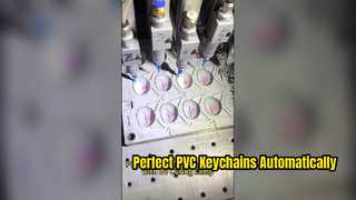 PVC Karikatür Anahtarlıklar Bebek El Sanatları Yapımı için Otomatik Silikon Dağıtım Makinesi