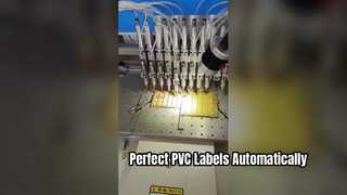เครื่องจ่ายซิลิโคนอัตโนมัติสำหรับทำฉลาก PVC 2D 3D Patch
