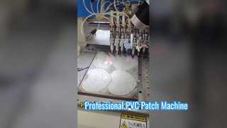 Soft PVC 2D 3D Trademark Logo Dispensing Machine for Patch Label Making