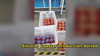 Automatic Silicone Production Line for Making Tea Coaster